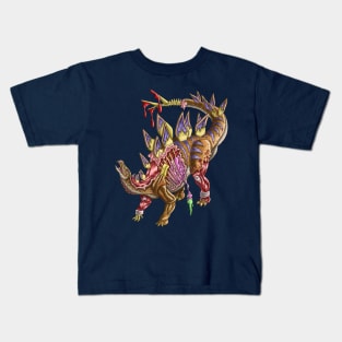 Zombie Stegosaurus Kids T-Shirt